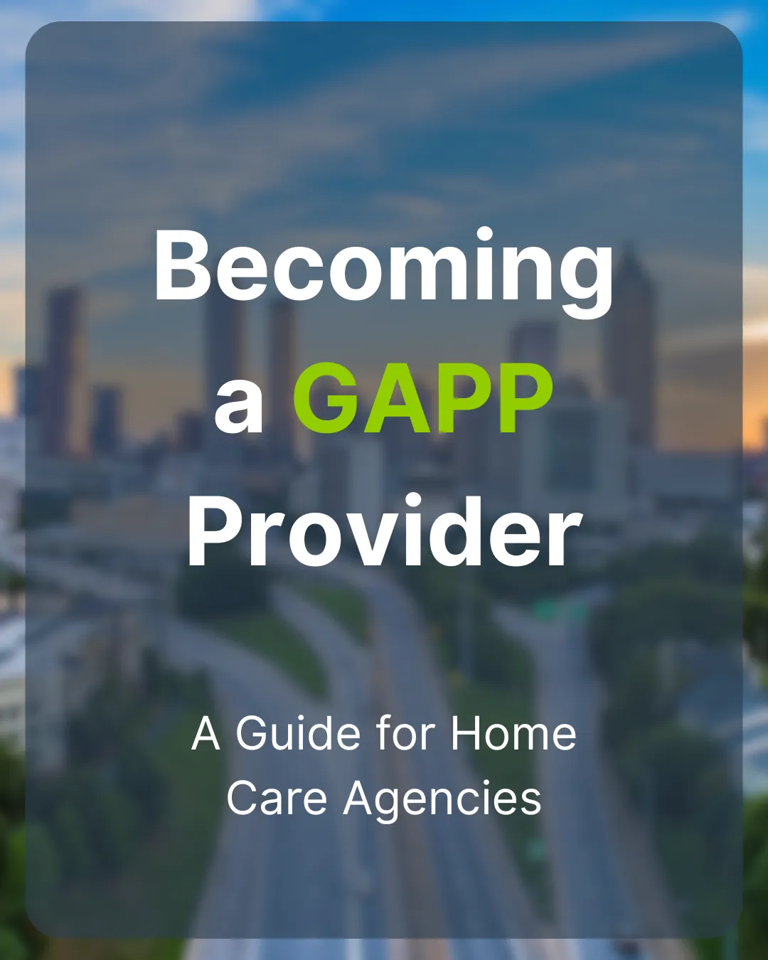 Becoming a GAPP Provider