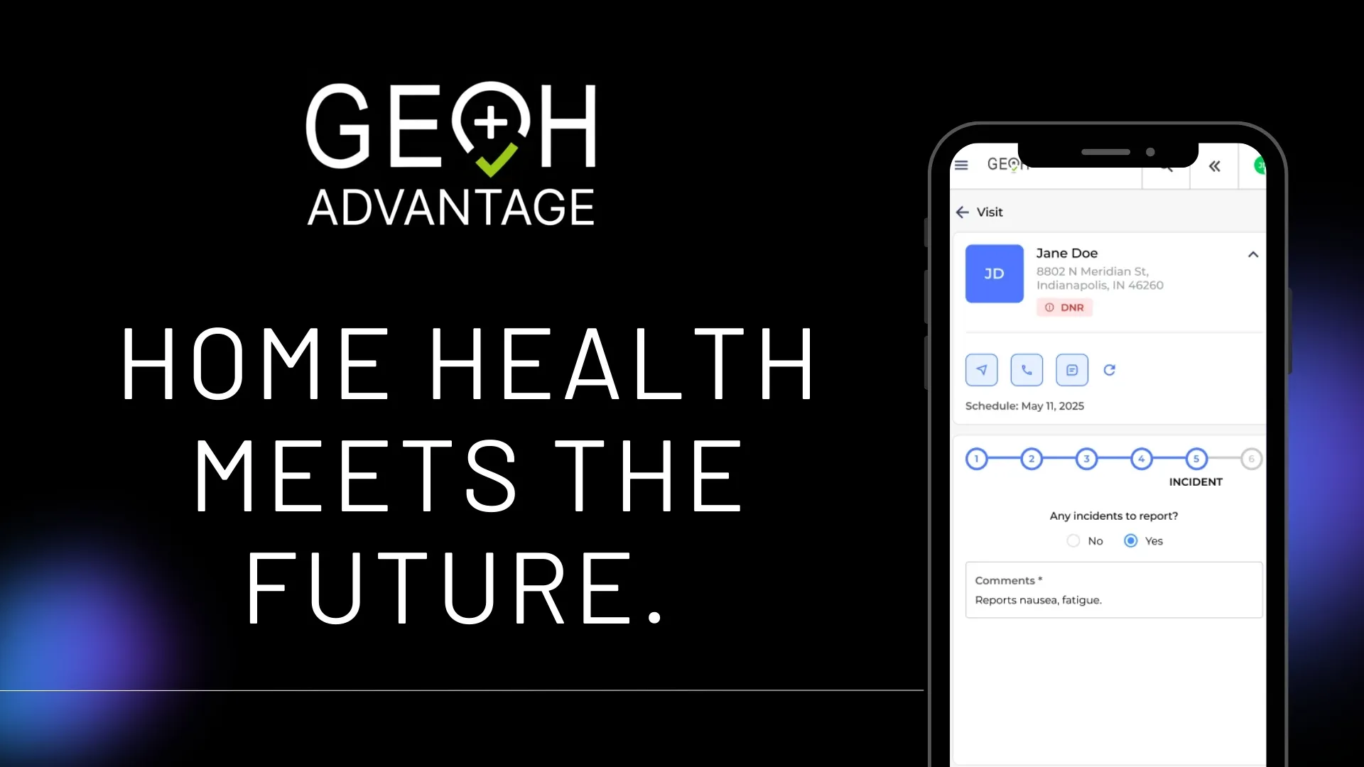 GEOH Advantage home health software